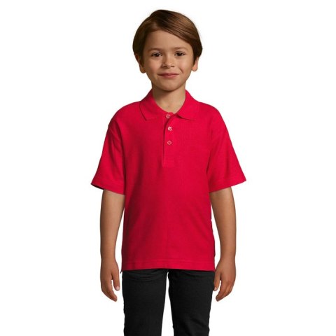 SUMMER II KIDS Polo 170g Czerwony XL SUMMER II KIDS Polo 170g Czerwony XL